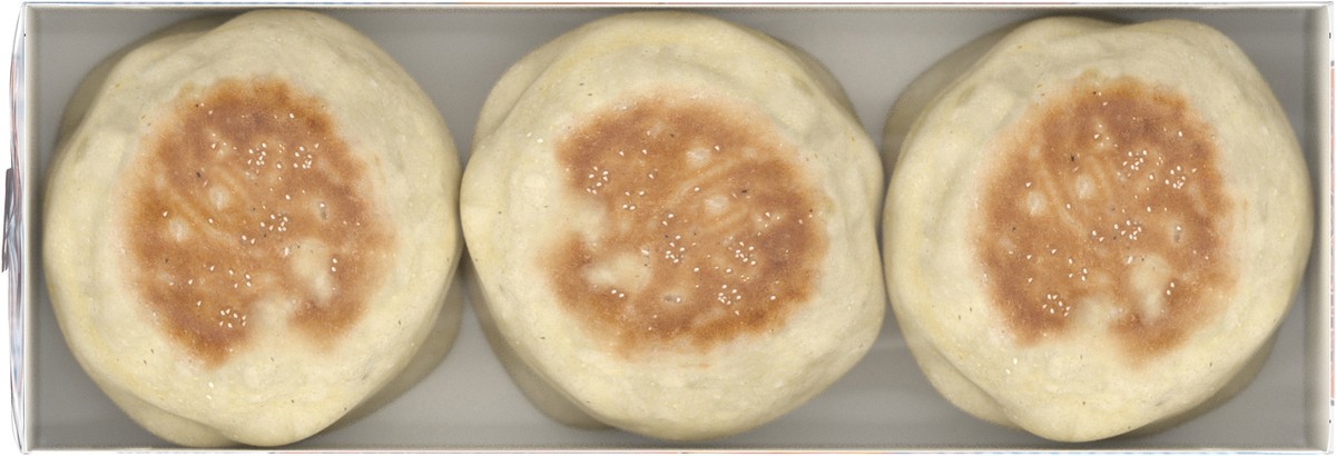 slide 3 of 7, Thomas' Nooks & Crannies Sourdough Plain English Muffins, 6 count, 12 oz, 6 ct; 12 oz