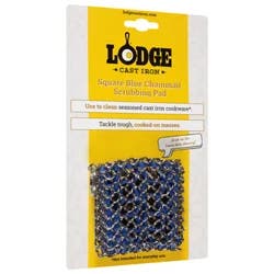Lodge Cast Iron Blue Chainmail Square Scrubbing Pad 1 Each