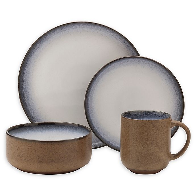 slide 1 of 1, Gourmet Basics by Mikasa Oaklyn Mist Dinnerware Set, 16 ct