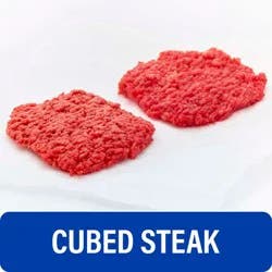 Beef Choice Cubed Steak - 2 pc