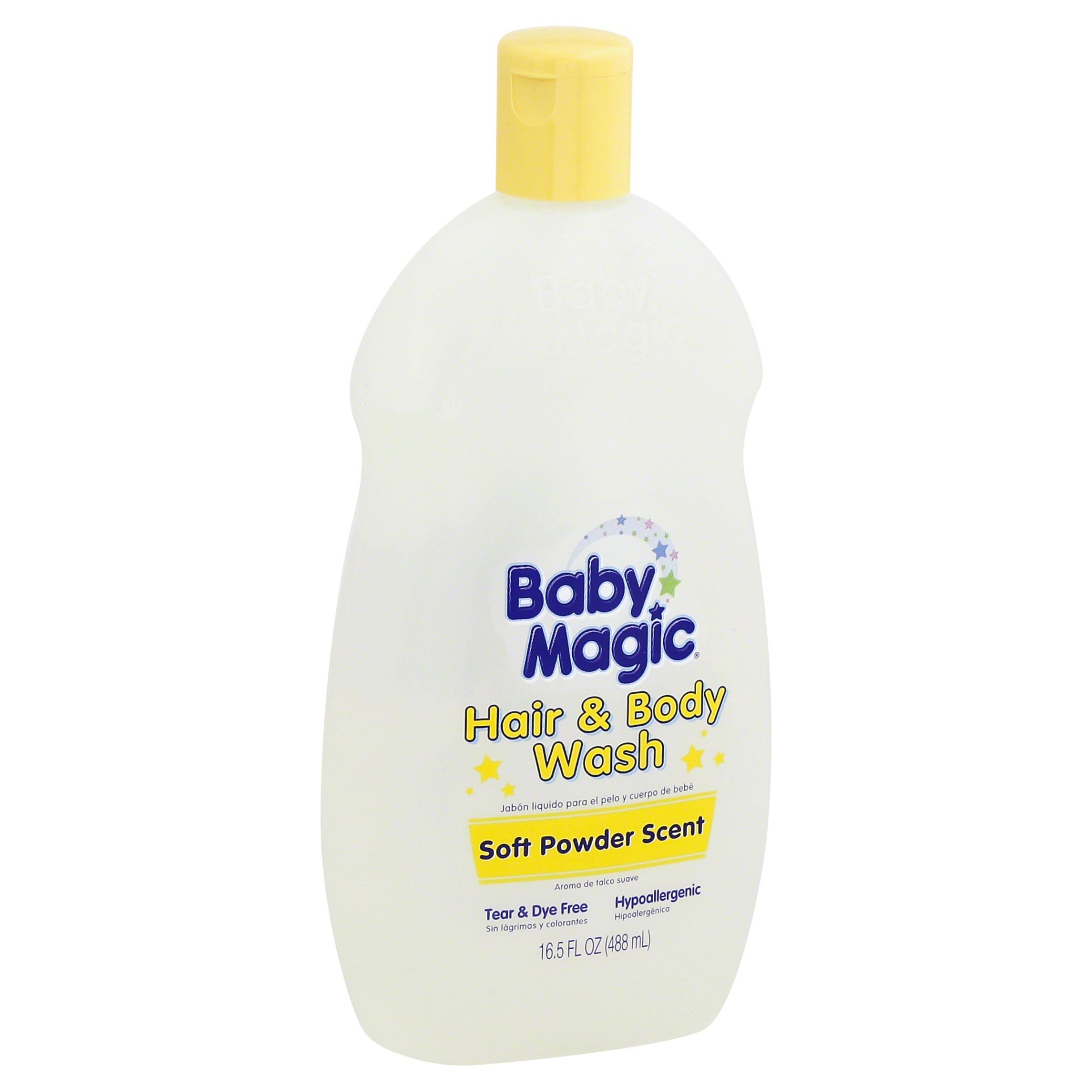 slide 1 of 6, Baby Magic Hair & Body Wash Soft Powder Scent, 16.5 fl oz