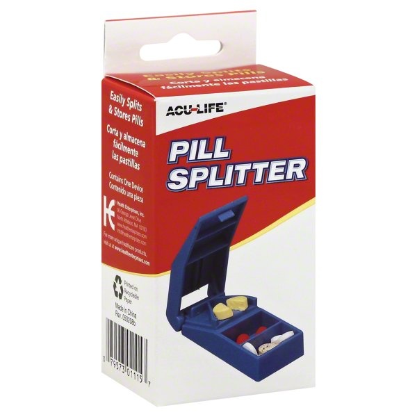 slide 1 of 1, Accumed Pill Splitter - Each, 1 ct