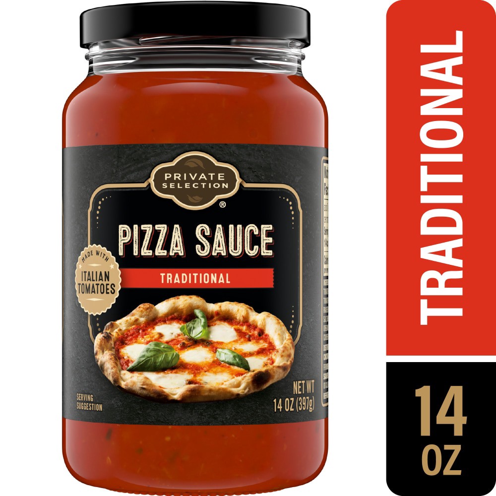 slide 1 of 4, Private Selection® Traditional Pizza Sauce - 14 oz, 14 oz