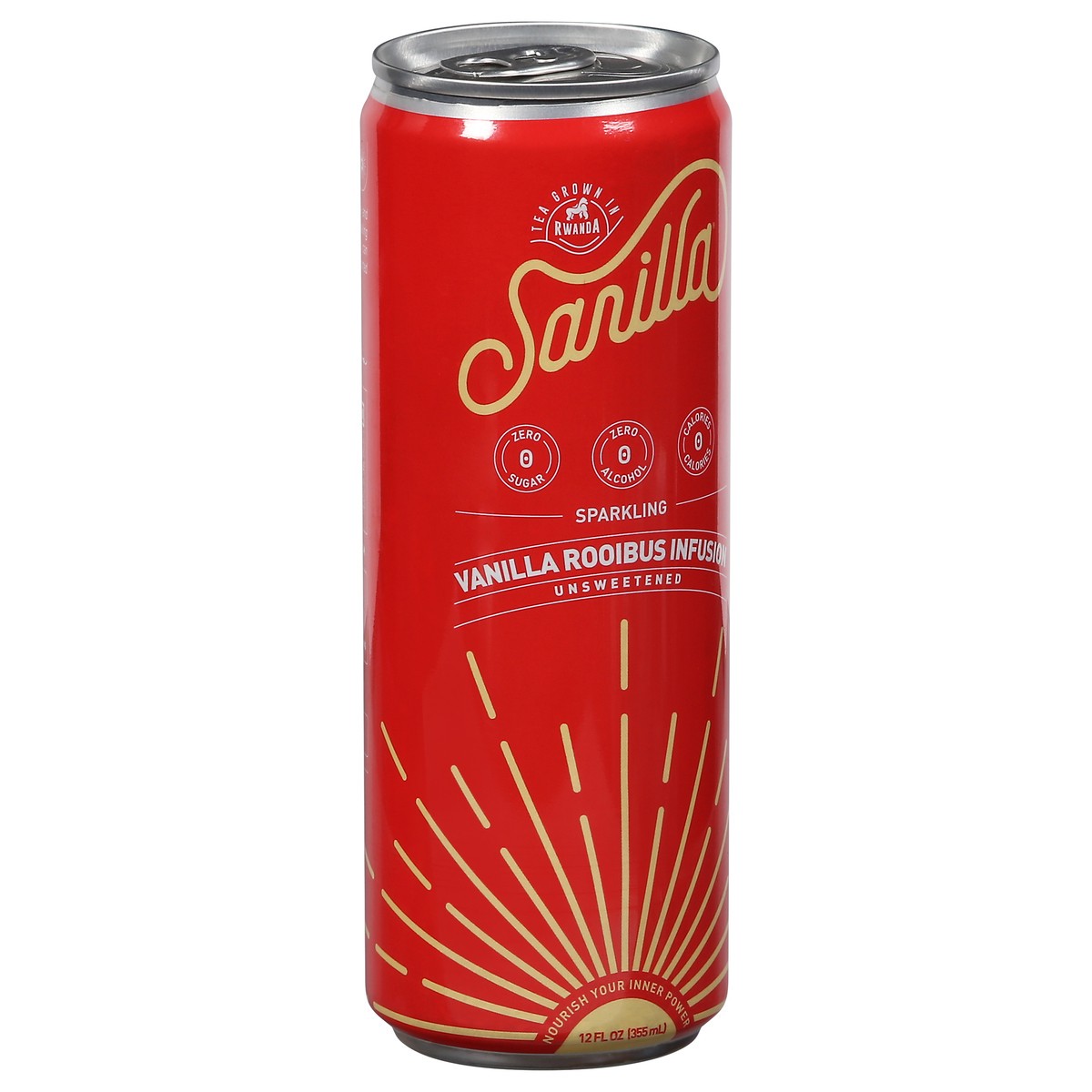 slide 11 of 14, Sarilla Unsweetened Sparkling Vanilla Rooibus Infusion Tea - 12 fl oz, 12 fl oz