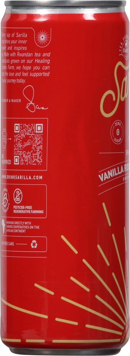 slide 2 of 14, Sarilla Unsweetened Sparkling Vanilla Rooibus Infusion Tea - 12 fl oz, 12 fl oz