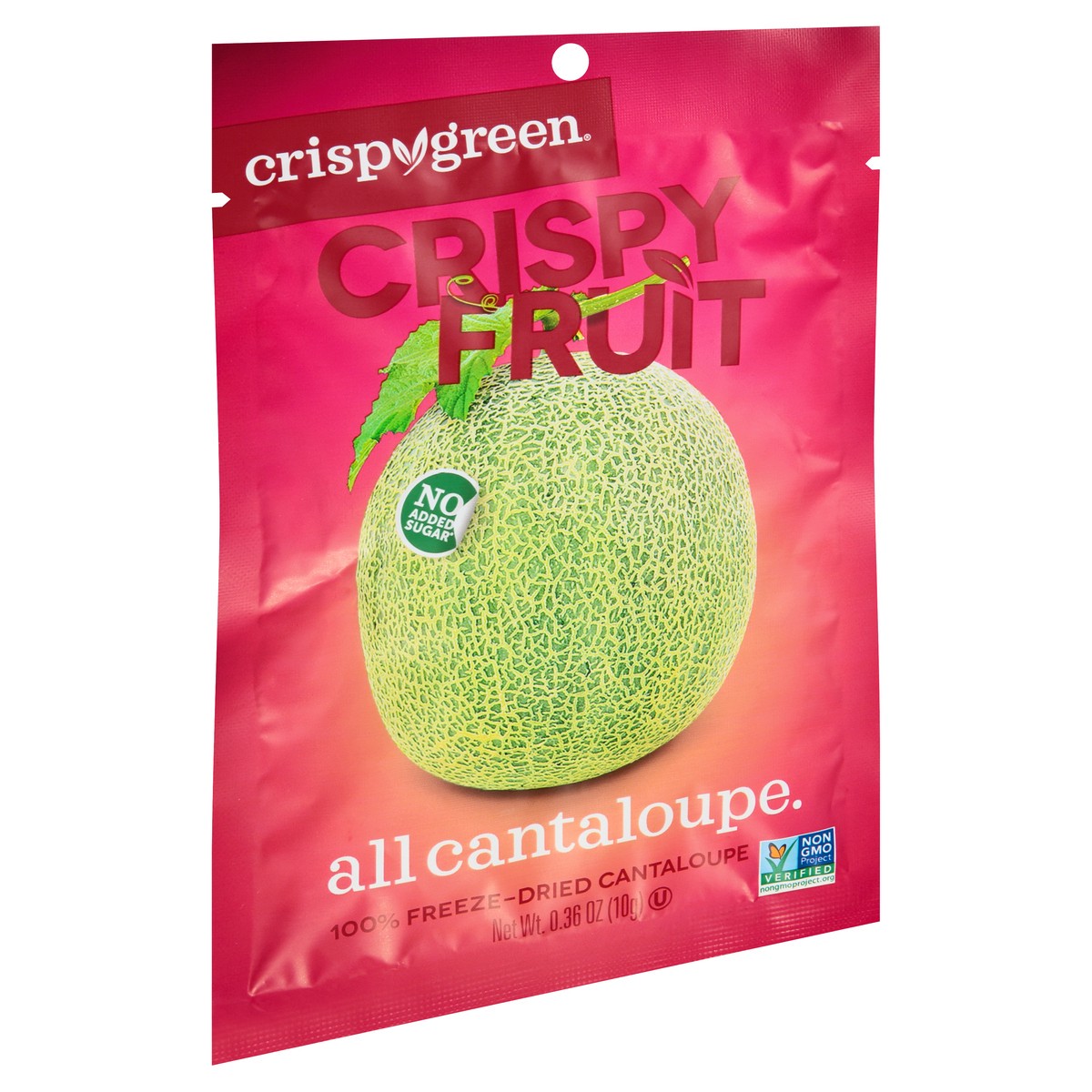 slide 9 of 12, Crispy Green All Cantaloupe Crispy Fruit 0.36 oz, 0.36 oz