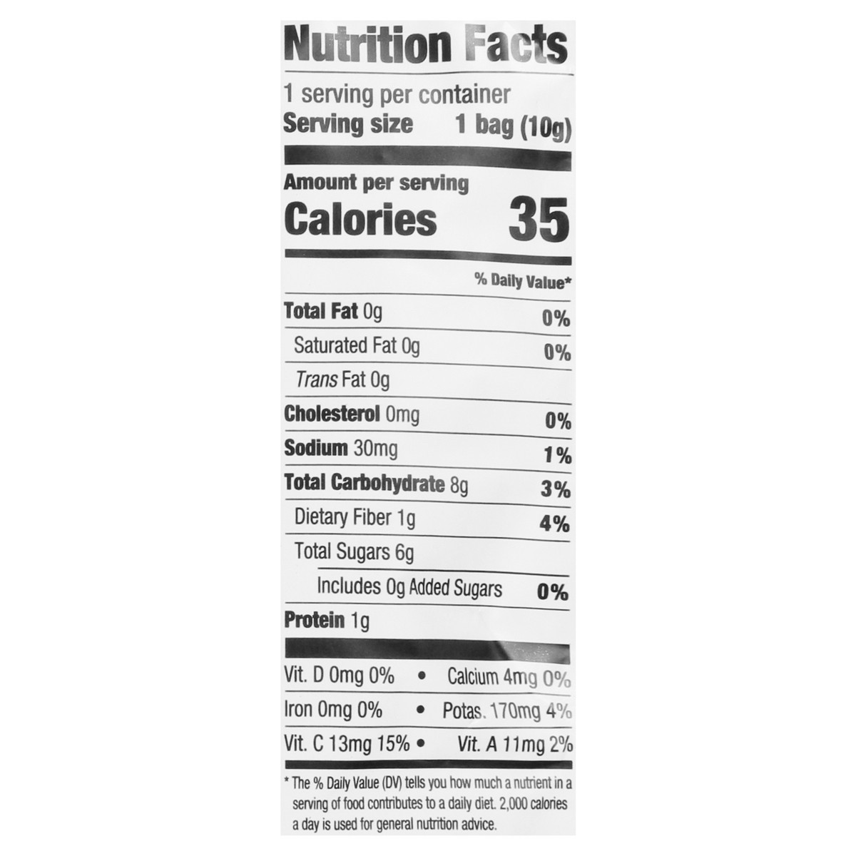 slide 11 of 12, Crispy Green All Cantaloupe Crispy Fruit 0.36 oz, 0.36 oz