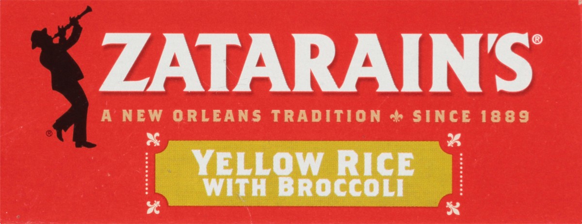 slide 9 of 9, Zatarain's Sides Yellow Rice with Broccoli Mix 6.9 oz. Box, 6.9 oz