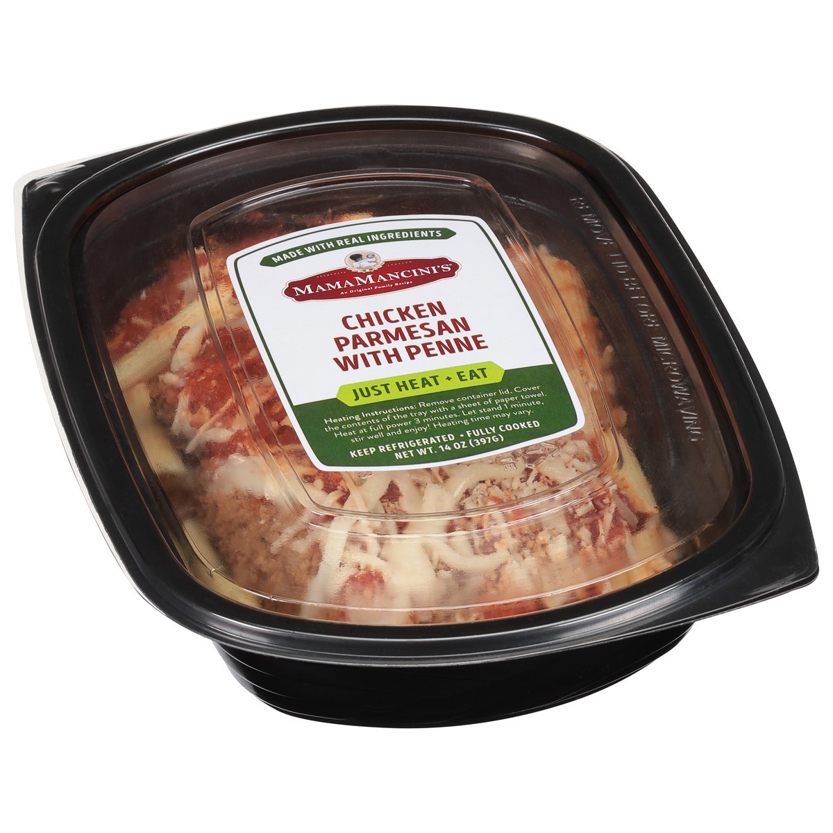 slide 2 of 9, MamaMancini's Mama Mancini's Chicken Parmesan with Penne 14 oz, 14 oz