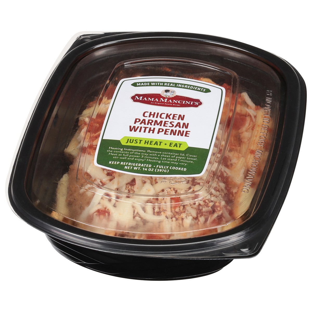 slide 3 of 9, MamaMancini's Mama Mancini's Chicken Parmesan with Penne 14 oz, 14 oz