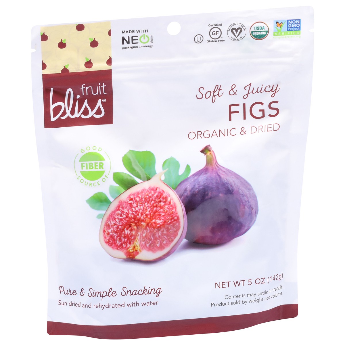 slide 9 of 9, Fruit Bliss Organic Turkish Figs, 5 oz