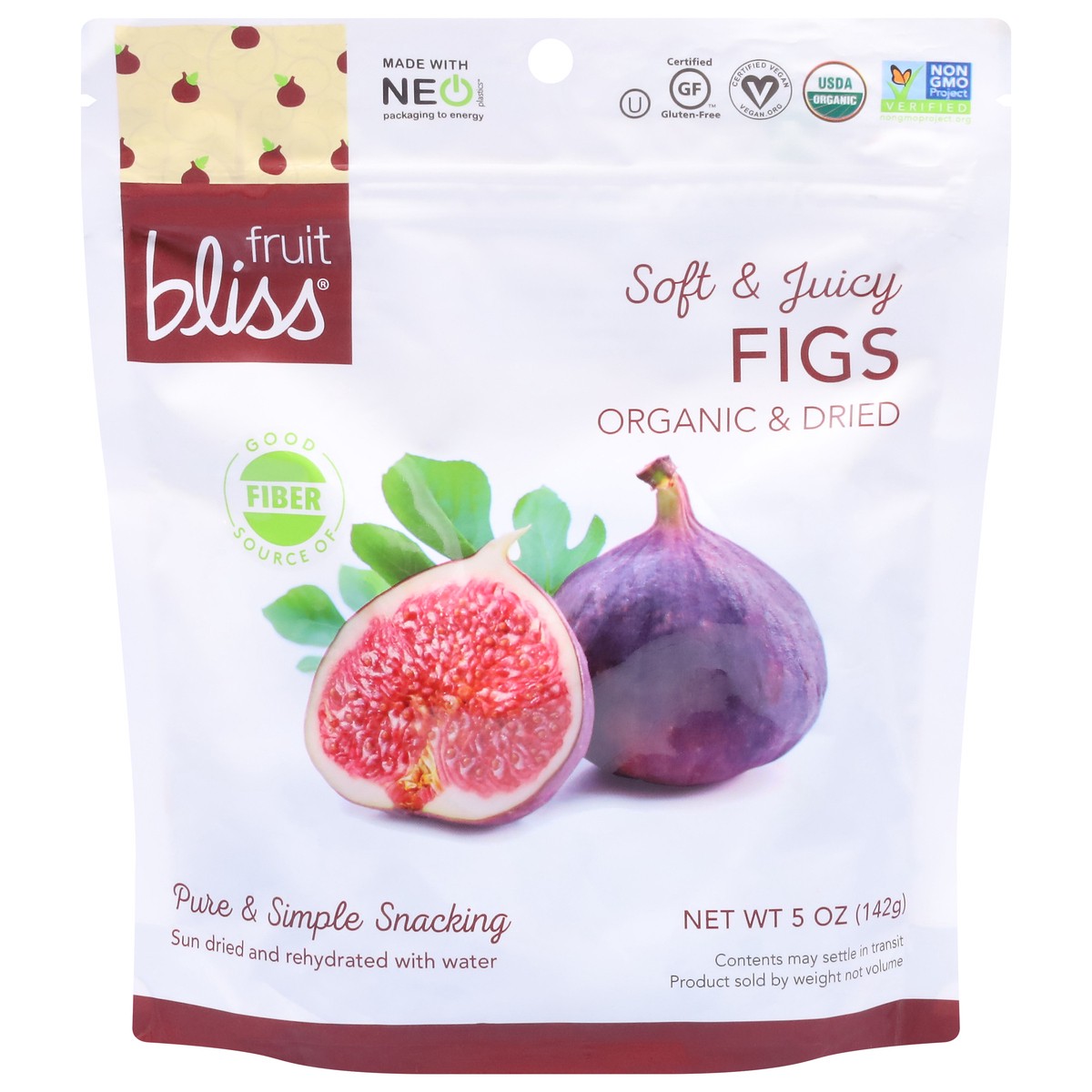 slide 1 of 9, Fruit Bliss Organic Turkish Figs, 5 oz