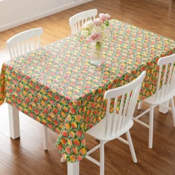Meijer Corporate Seasonal Spring Tulip PEVA Tablecloth, 60 in x 84 in