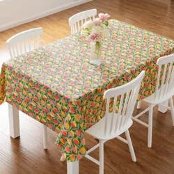 Meijer Corporate Seasonal Spring Tulip PEVA Tablecloth, 60 in x 84 in