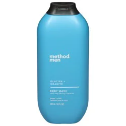 Method Men Body Wash, Glacier + Granite, 18 oz