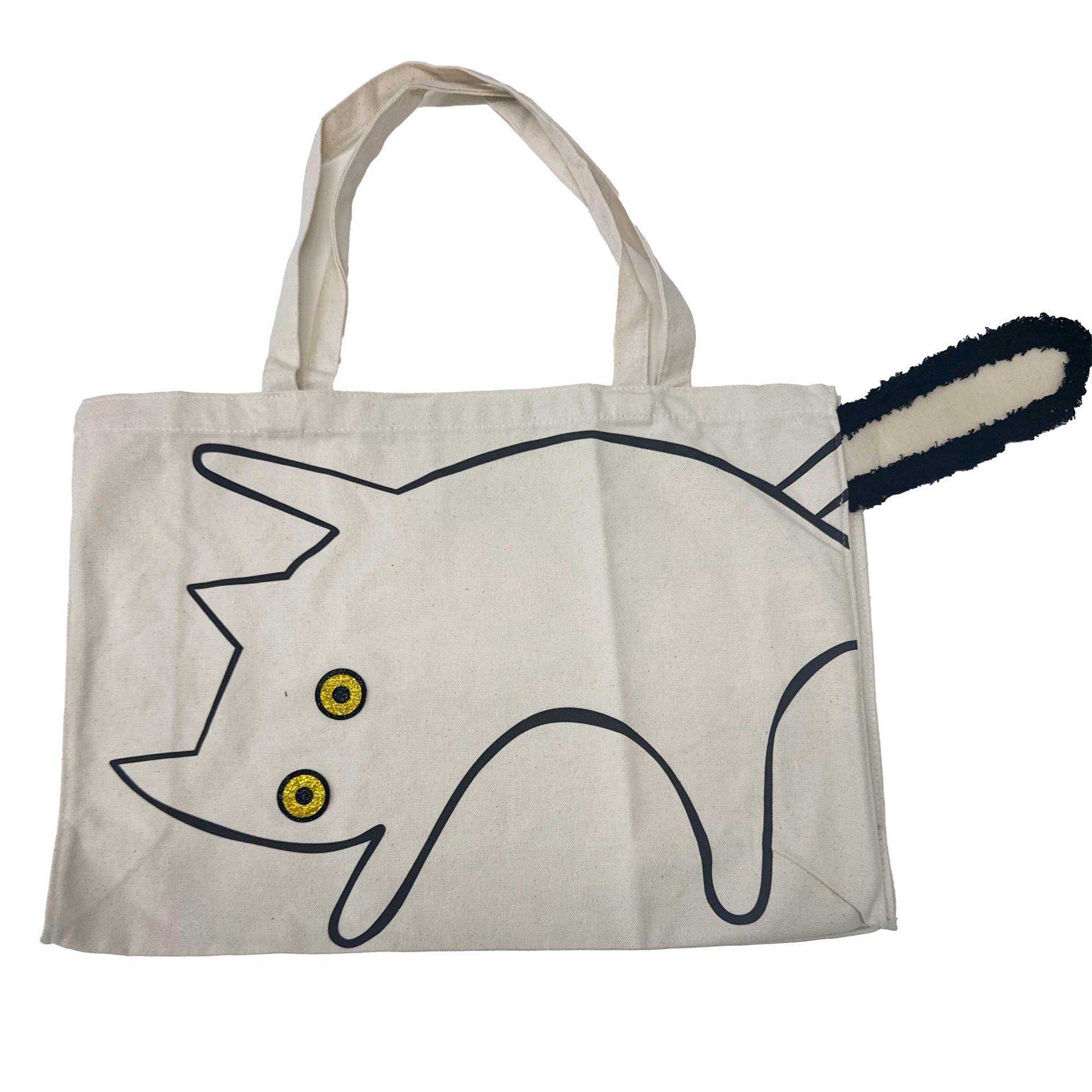 slide 1 of 1, Zanden Cat Natural Tote Bag, 1 ct