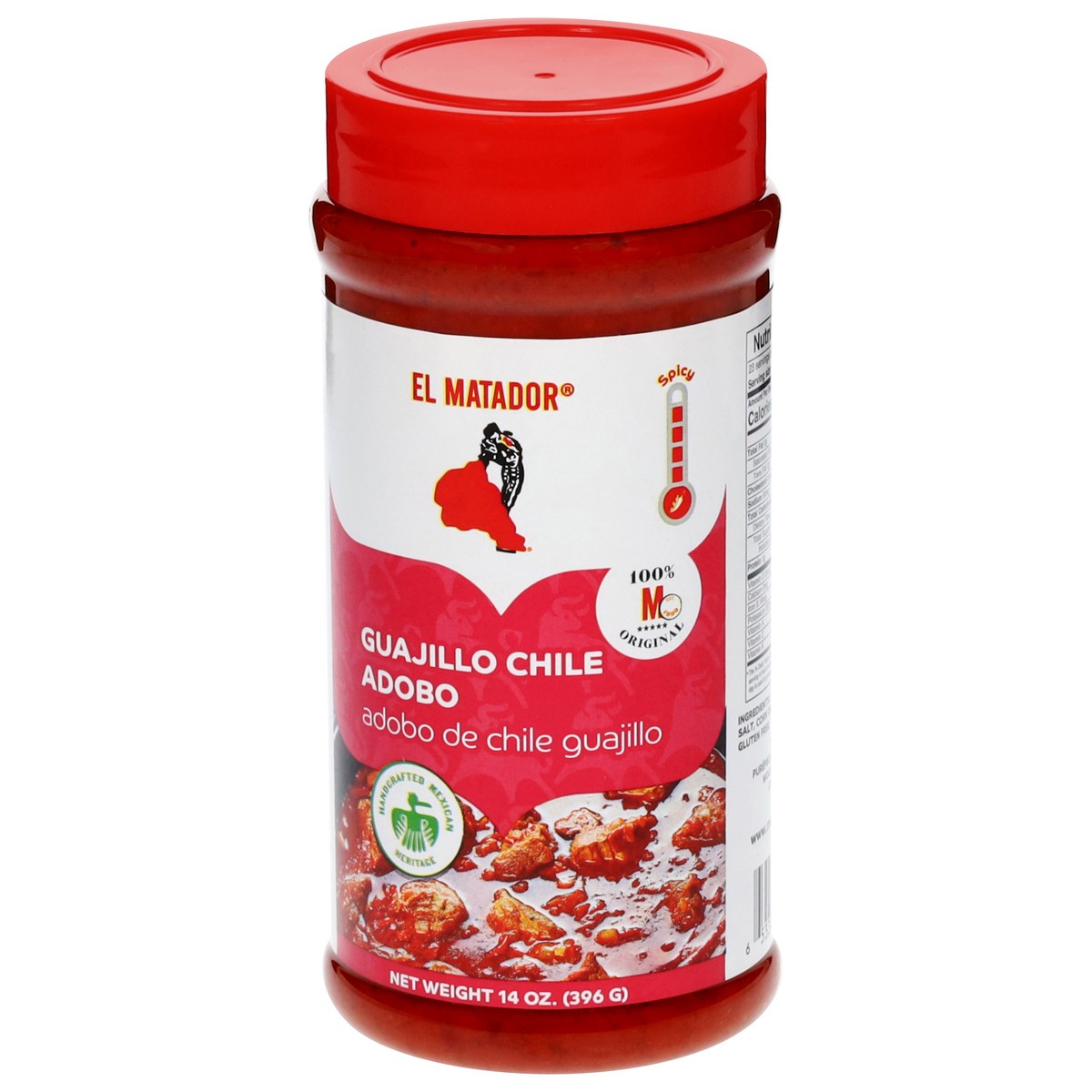 slide 14 of 14, El Matador Guajillo Chile Adobo 14 oz, 14 oz