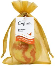 Enfusia Autumn Sugar Fizz And Foam Bath Bomb