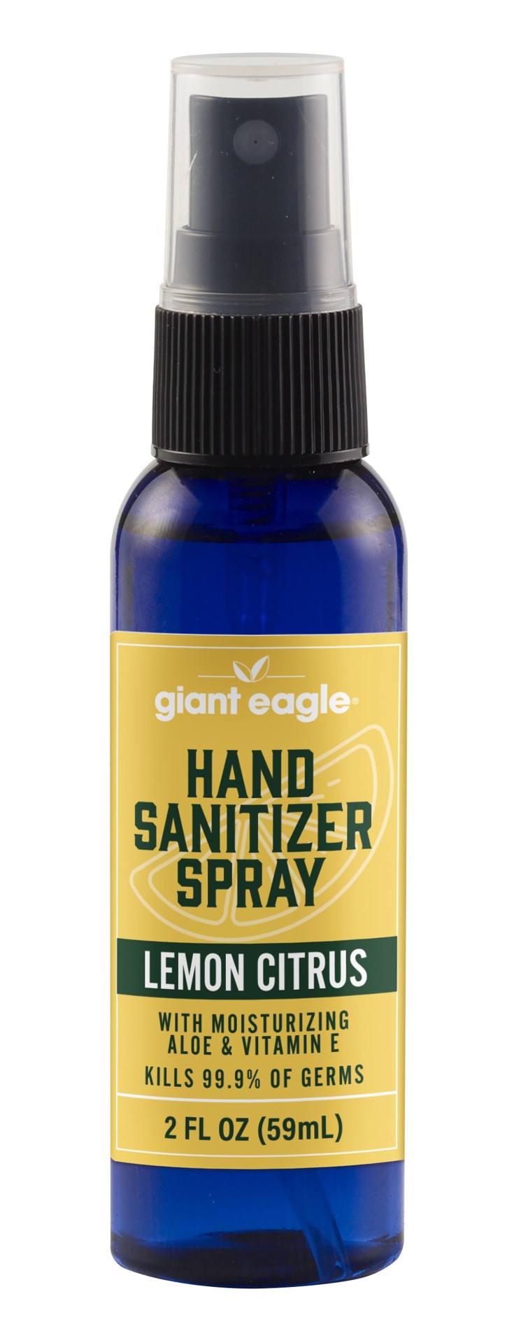 slide 1 of 1, GE Lemon Citrus Hand Sanitizer Spray, 2 oz