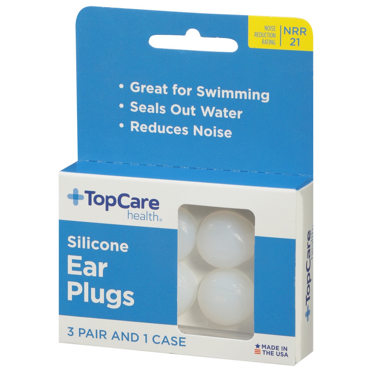 slide 9 of 9, TopCare Health Silicone Ear Plugs 1 ea, 1 ct