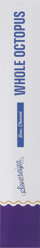 slide 3 of 5, Sovereign Seas Raw Cleaned Whole Octopus 17.6 oz, 17.6 oz