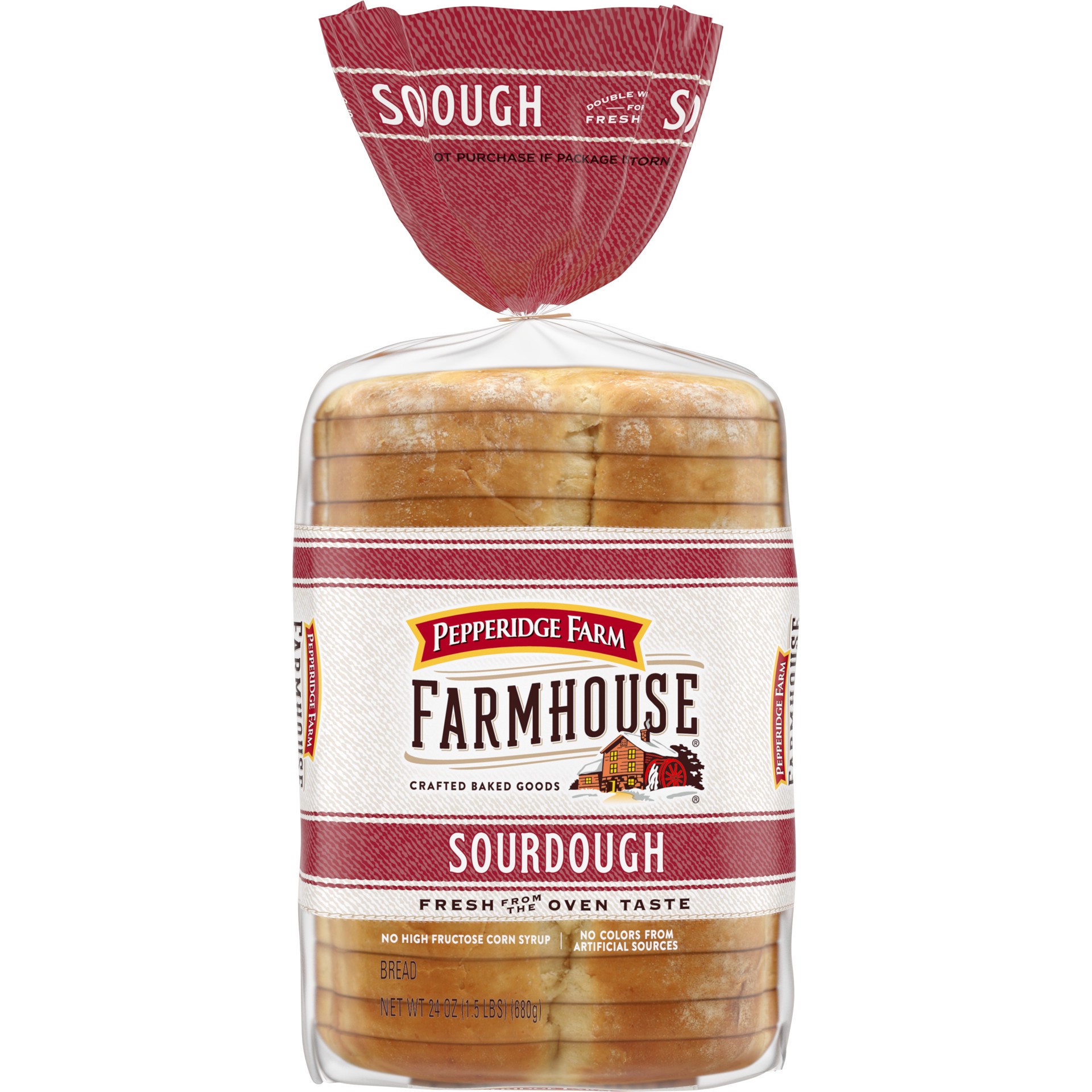 slide 1 of 5, Pepperidge Farm Farmhouse Sourdough Bread, 24 Oz Loaf, 24 oz