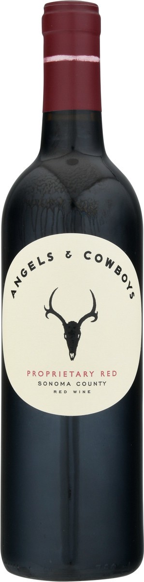 slide 9 of 10, Angels & Cowboys Sonoma County Proprietary Red 750 ml, 750 ml