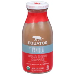 Equator Cold Vanilla Brew Coffee 8.5 fl oz