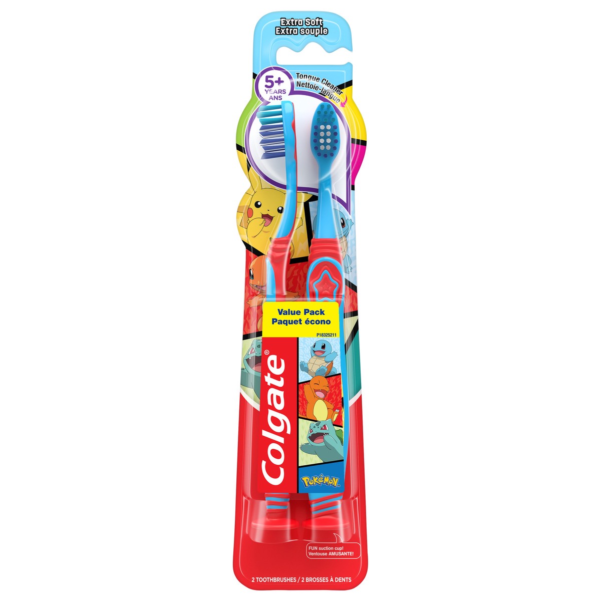 slide 1 of 1, Colgate Kids Pokemon Extra Soft Manual Toothbrush, 2 ct