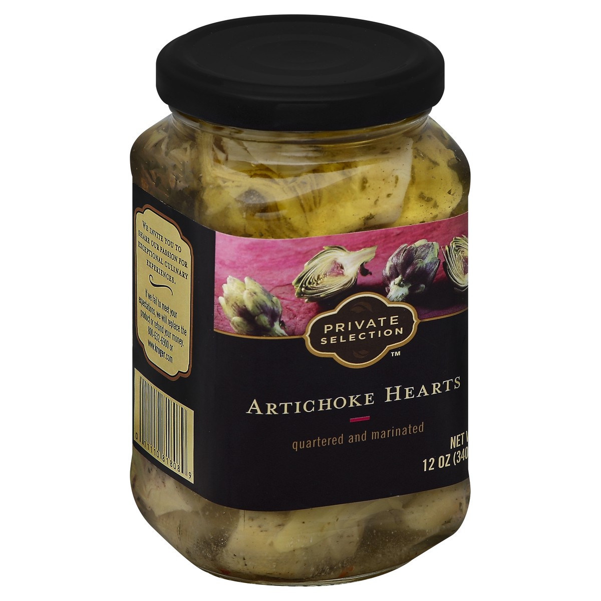 slide 3 of 3, Private Selection Artichoke Hearts 12 oz, 12 oz