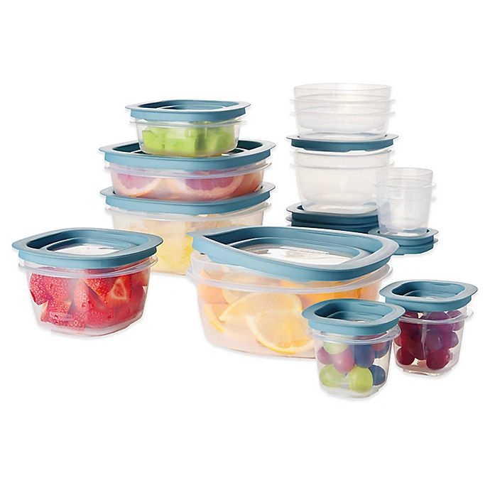 slide 1 of 5, Rubbermaid Flex & Seal Food Storage Set with Easy Find Lids, 26 ct