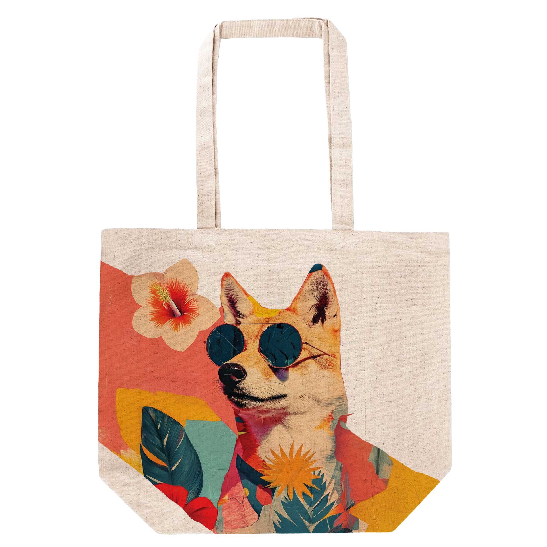 slide 1 of 1, Zanden Sunny Dog Tote Bag, 1 ct