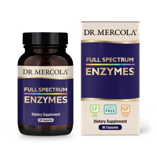 slide 1 of 1, Dr. Mercola Full Spectrum Enzymes, 90 ct