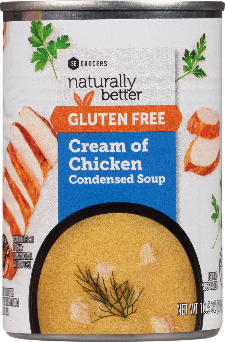 slide 9 of 13, SE Grocers  Naturally Better Cream Of Chicken, 105 oz