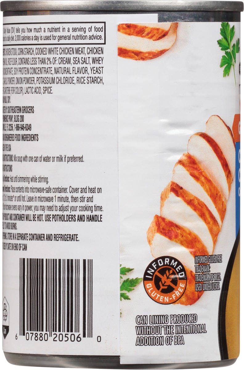 slide 8 of 13, SE Grocers  Naturally Better Cream Of Chicken, 105 oz