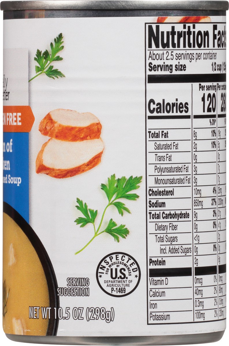 slide 10 of 13, SE Grocers  Naturally Better Cream Of Chicken, 105 oz