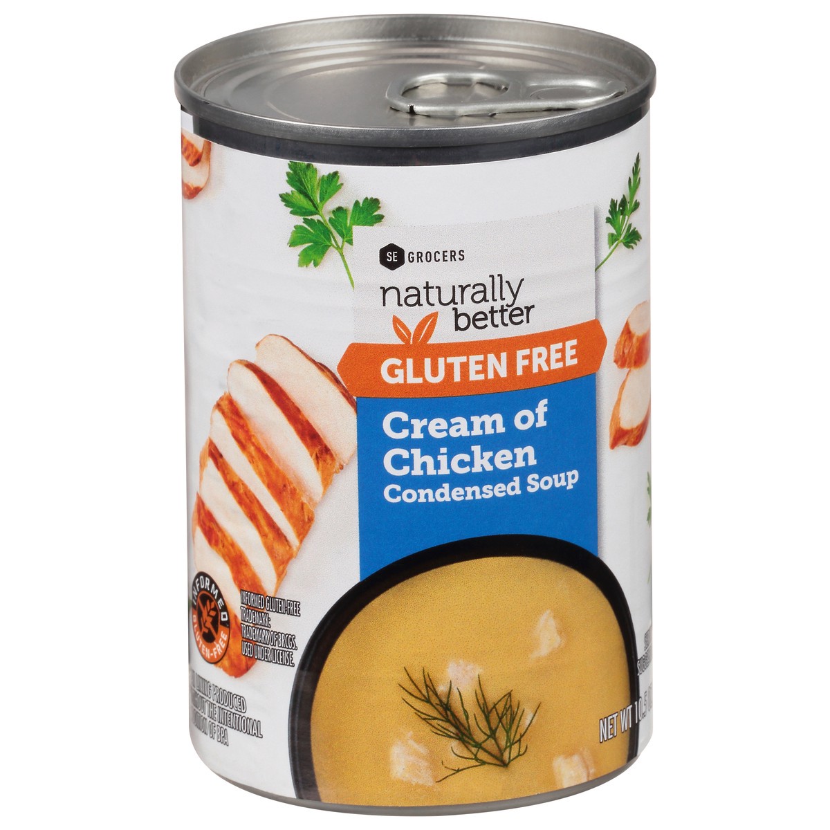 slide 12 of 13, SE Grocers  Naturally Better Cream Of Chicken, 105 oz