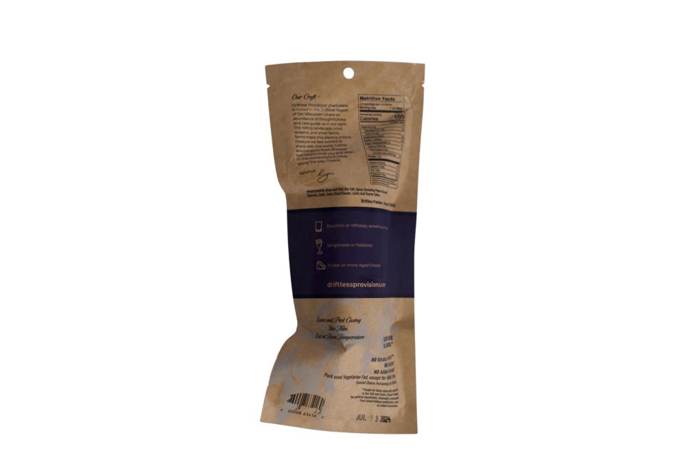 slide 2 of 3, Driftless Prov. Landjaeger, 4.5 oz