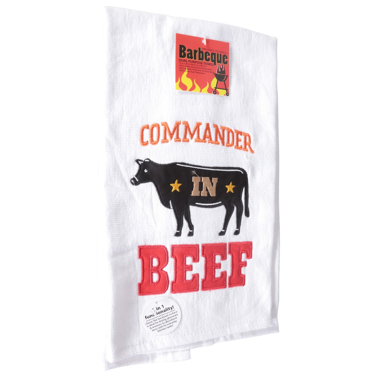 slide 6 of 10, Kay Dee Designs Barbeque Dual Purpose Towel 1 ea, 1 ct