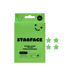 Starface Green Hydro-Star Patches + Tea Tree 32 ea