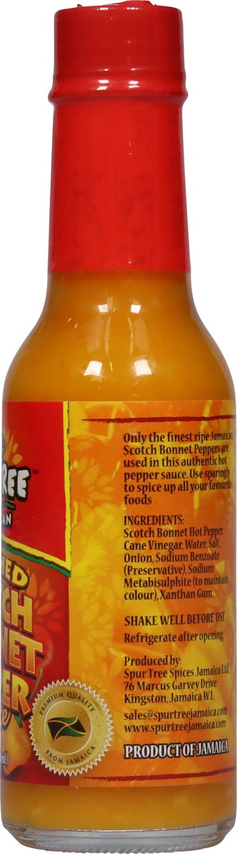 slide 4 of 9, Spur Tree Jamaican Jamaican Scotch Bonnet Crushed Pepper Sauce 5 fl oz, 5 fl oz