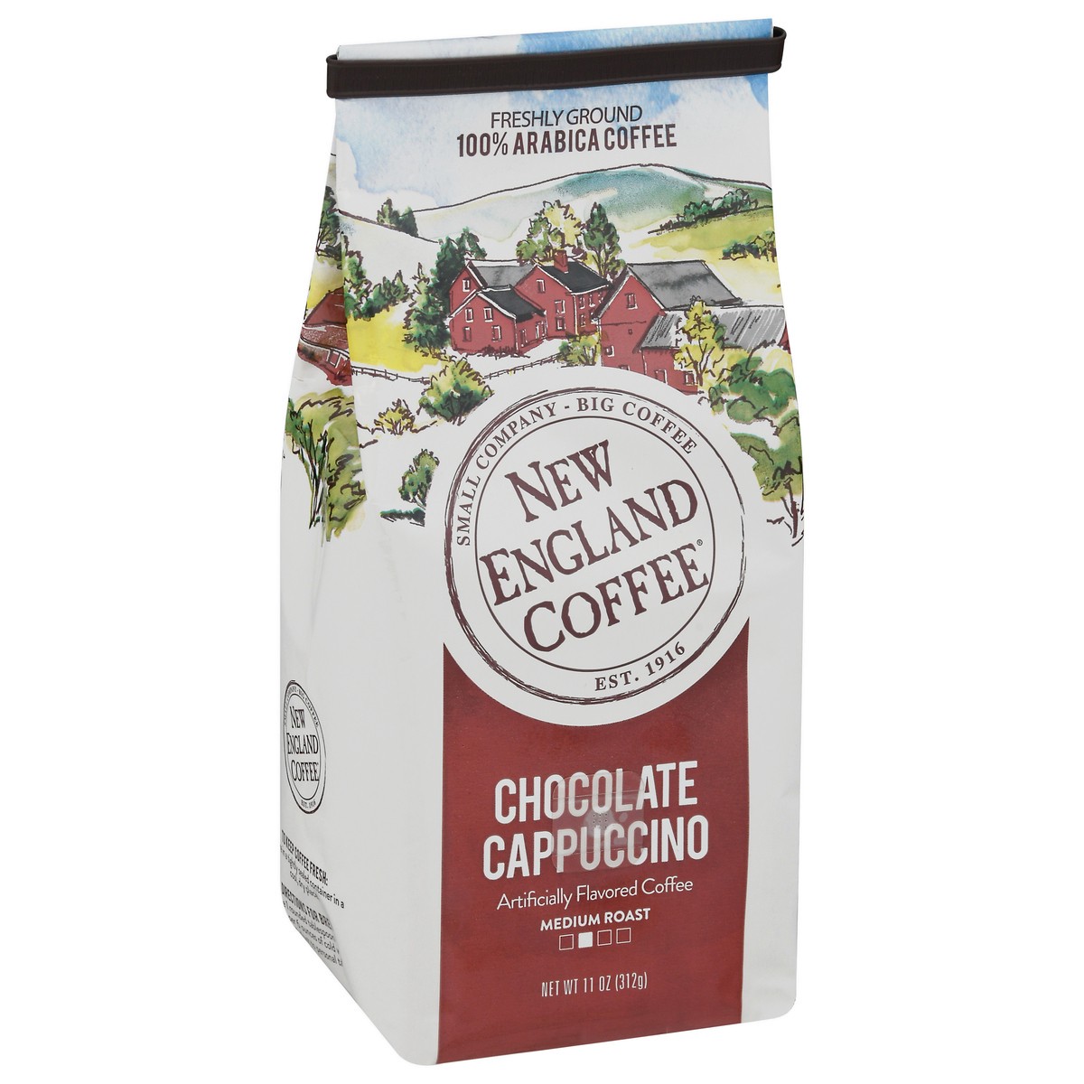 slide 3 of 9, New England Coffee Medium Roast Freshly Ground 100% Arabica Chocolate Cappuccino Coffee - 11 oz, 11 oz