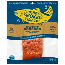 Honey Smoked Fish Co. Honey Smoked Salmon Sweet Bourbon 12 oz
