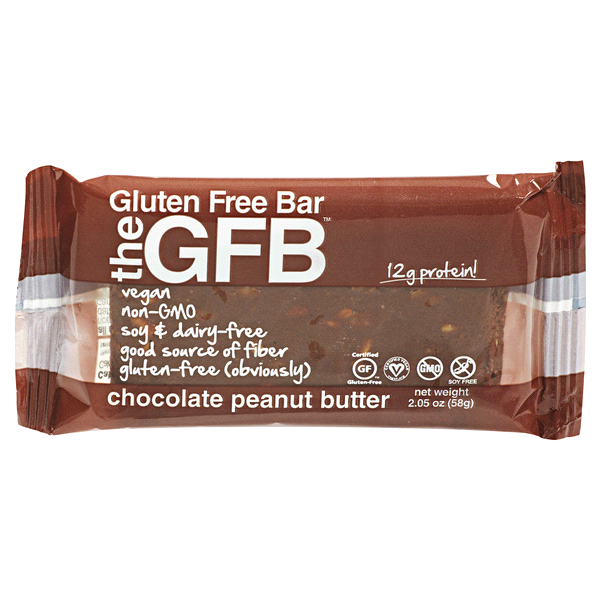 slide 1 of 2, The GFB Chocolate Peanut Butter Bar, 2.05 oz