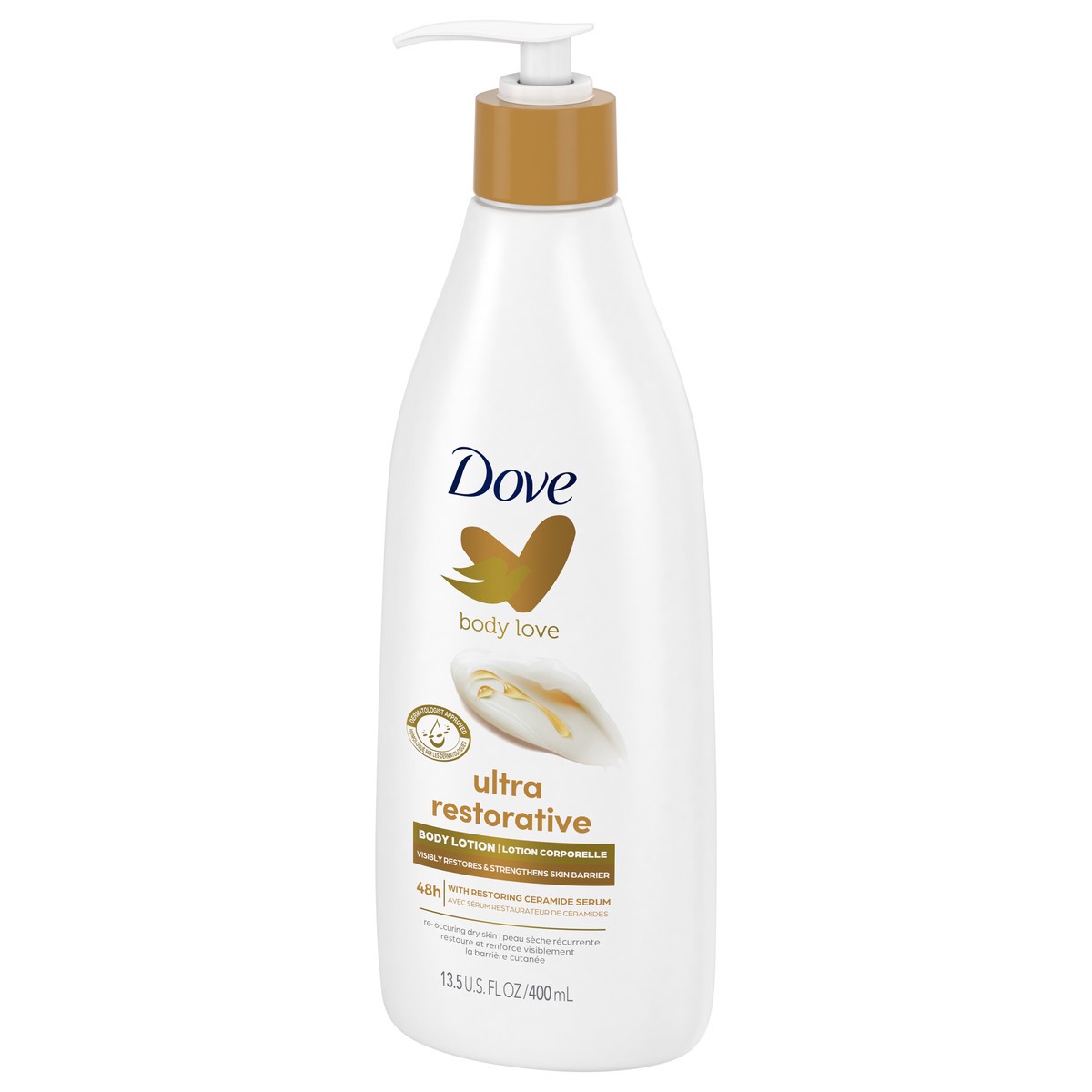 slide 3 of 9, Dove Body Love Ultra Restorative Lotion, 13.5 oz, 13.5 oz