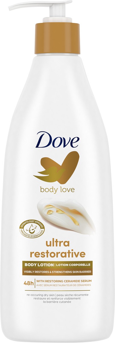 slide 6 of 9, Dove Body Love Ultra Restorative Lotion, 13.5 oz, 13.5 oz