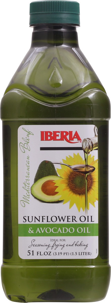 slide 4 of 12, Iberia Mediterranean Blend Sunflower Oil & Avocado Oil 50.7 fl oz, 50.7 fl oz