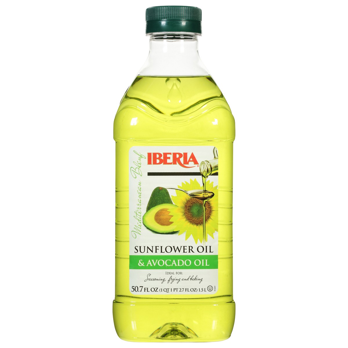 slide 1 of 12, Iberia Mediterranean Blend Sunflower Oil & Avocado Oil 50.7 fl oz, 50.7 fl oz