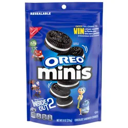OREO Minis Chocolate Sandwich Cookies- 8 oz