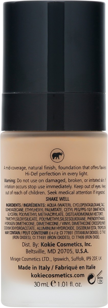 slide 8 of 11, Kokie Skin Perfect Shade: 60W HD Foundation 1.01 fl oz, 1.01 fl oz